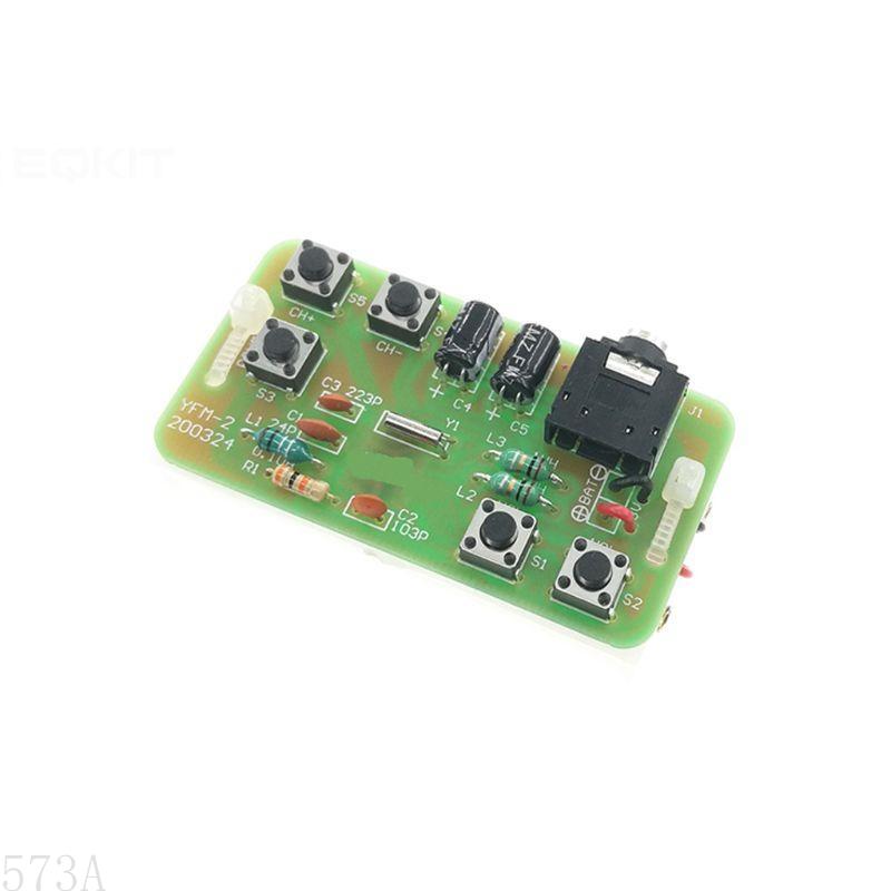 573A 1Set FM Stereo Radio Kits Digital Radio Production Accessories DIY Radio Repair Parts