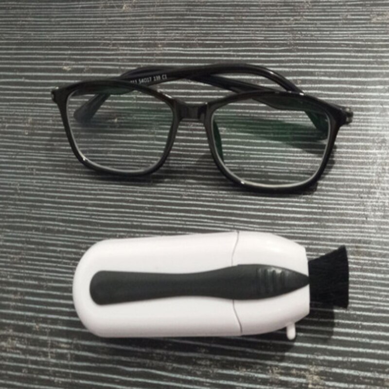Glasses cleaning brush Cleaner Best Mini Sun Glasses Eyeglass Microfiber Brush Cleaner Tool Clean Brush detailing brush