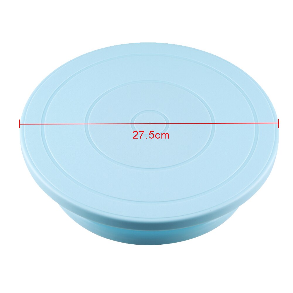 10 Inch Taart Draaitafel Roterende Anti-Slip Ronde Cake Stand Cake Decorating Gereedschap Cake Draaitafel Keuken Diy Pan bakken Tools