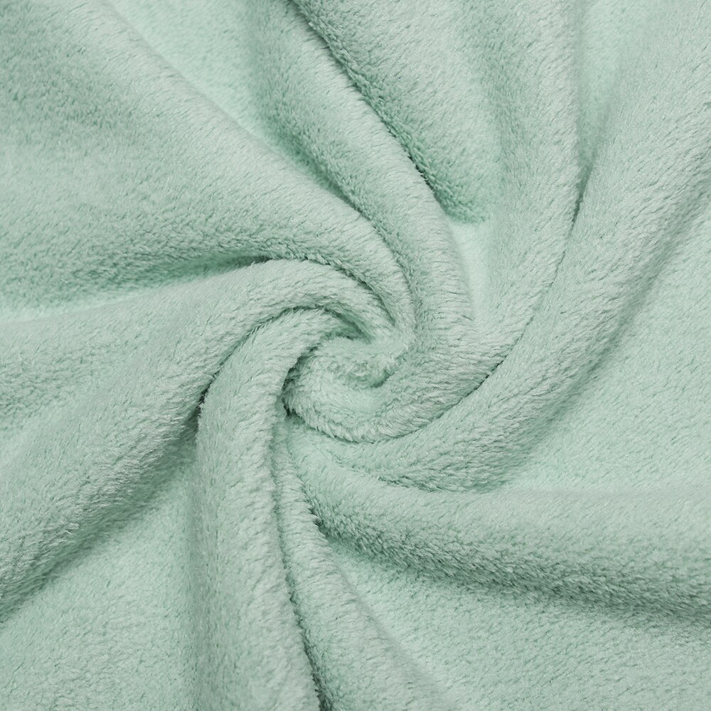 Serviette de nettoyage de cheveux de lavage à séchage rapide de serviette de cheveux de microfibre de serviette de séchage rapide d'ouatine de corail pour sécher les cheveux bouclés, longs et épais