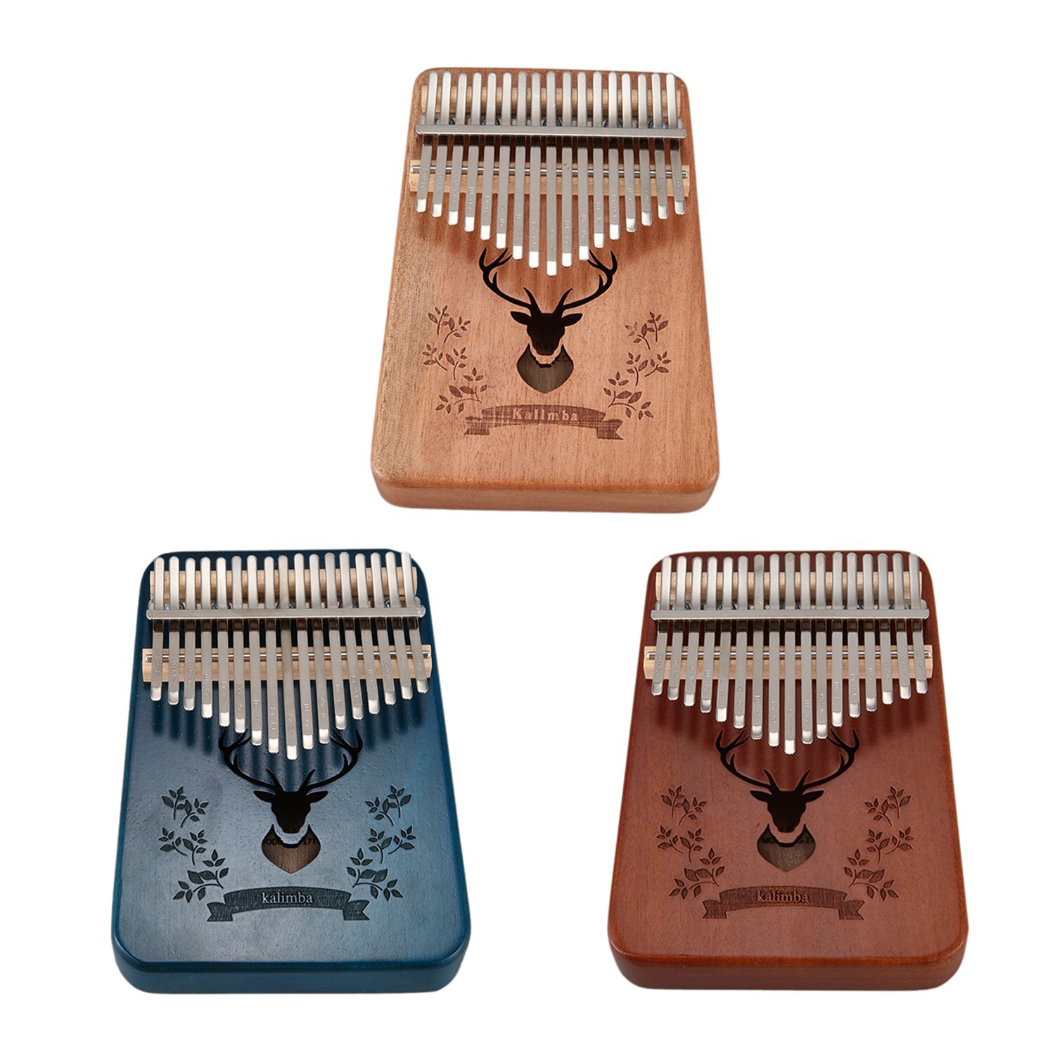 Draagbare Kalimba 8 Keys Mini Duim Piano Pocket Vinger