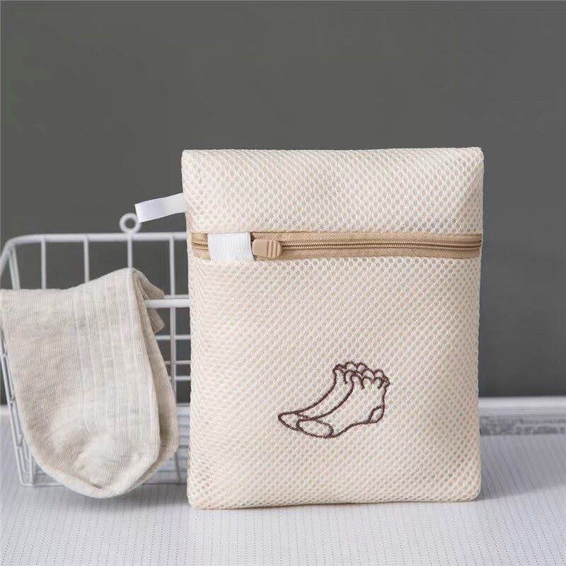 Conjunto de bolsa de lavandería, Bolsa de lavado para ropa sucia, sujetador, ropa interior, calcetines, Filet, máquina de viaje, Waszakken, 4/6/8 Uds.
