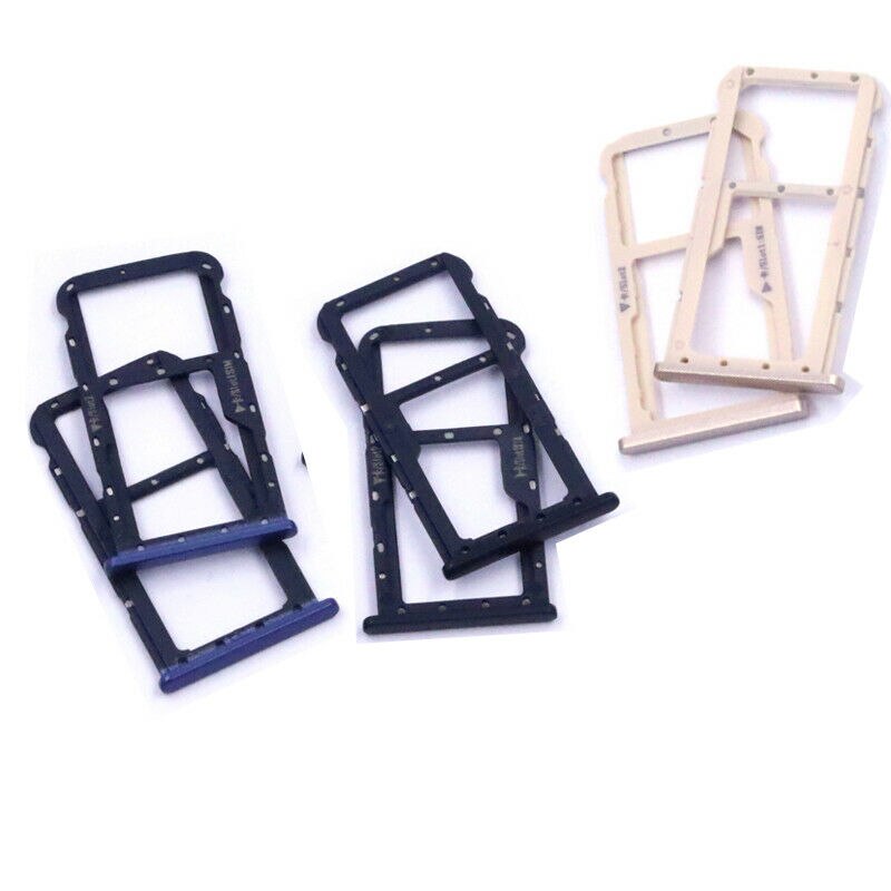 1 pz parti di ricambio Slot per supporto per scheda Sim adattatore per vassoio per scheda Micro SD per Huawei Nova 2i