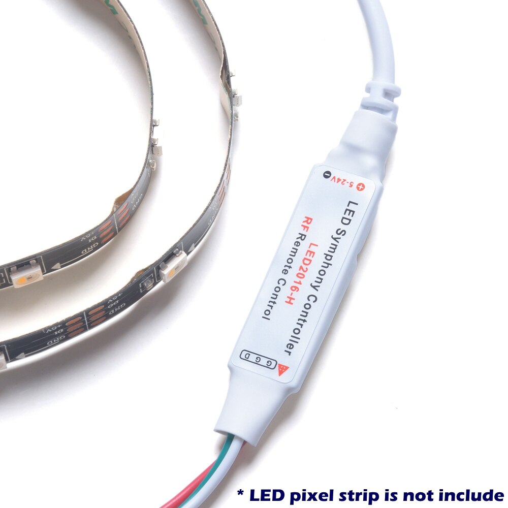 DC Verbinden Kabel für 3 Pin WS2812 Digitale Licht LED Pixel Streifen mit RGB RF Remote DIY Controller WS2812B Control JST Stecker