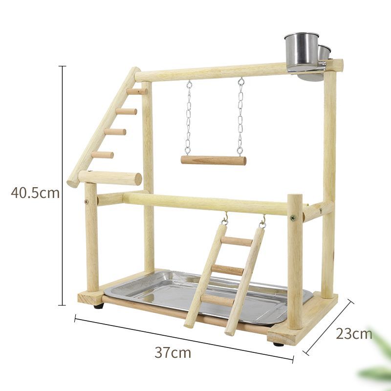 Support pour perchoir à oiseaux, jouets pour perroquets, exercice, mangeoire, Center d&#39;activité pour les oiseaux, perroquet, Conure, Cockatiel: W171