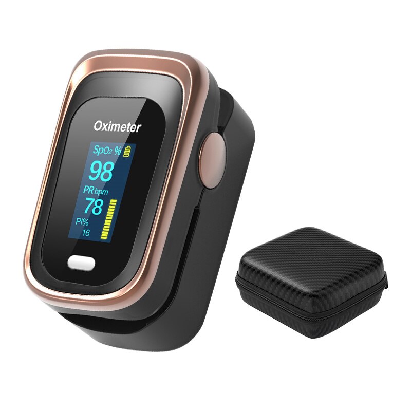 Professionele Pulsoximeter SPO2 Pr Pi Rr Hartslagmeter Oled Vinger Oximeter Draagbare Bloedzuurstofverzadiging Pulse Meter saturatiemeter vinger zuurstofmeter hartslagmeter pulsoxymeter: 2001-C-ZH