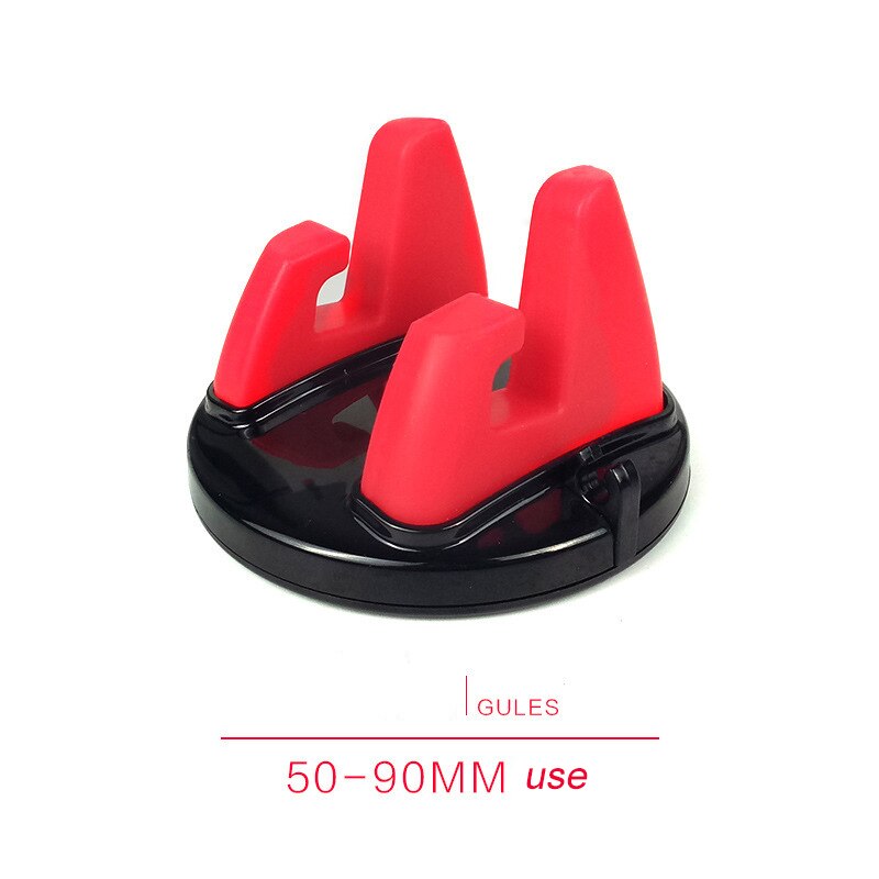 360 Degree Car Phone Holder Dashboard Sticking for Toyota Corolla RAV4 Subaru XV Chevrolet Cruze Aveo sail Saab Dacia: Red