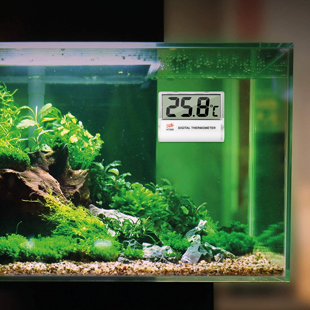 Lcd Digital Fish Tank Aquarium Thermometer Digitale Dompelpompen Water Temperatuur