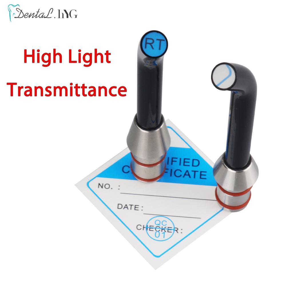Guía de curado Dental de 12mm, puntas de varilla de fibra óptica para lámpara de luz LED de curado Dental, blanqueamiento Dental, más tipos de equipos dentales, 1 ud.