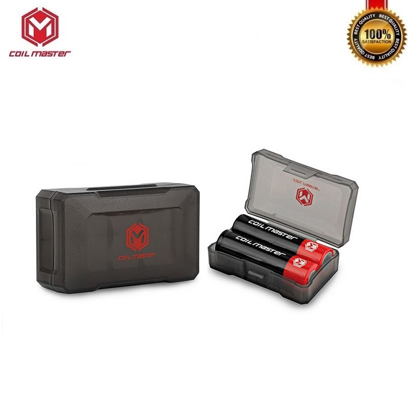 Originele Coil Master Batterij Storage Box Case Coilmaster B2 B4 Batterij Carrier voor Dubbele Viervoudige 18650 Batterij