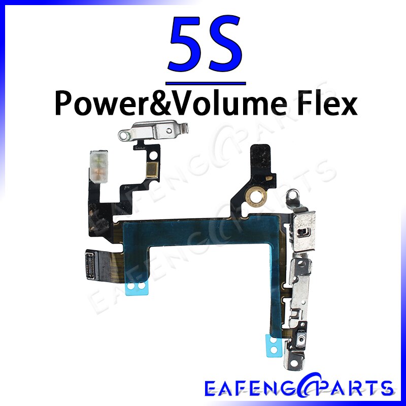 Cable de interruptor para iPhone 5, 5C, 5S, SE, SE2020, 6, 6S, 7, 8 Plus, 6plus, 6splus, 7plus, 8plus: 5S Power N Volume