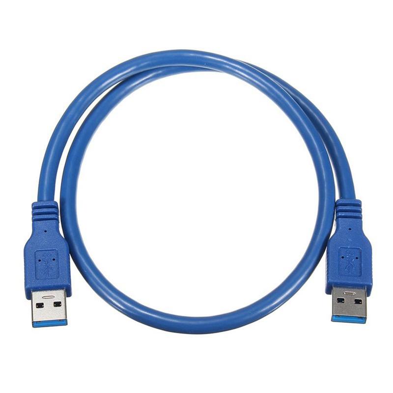 Fast Speed USB 3.0 data cable USB cable high speed A male to A male cable 0.6 m AM/AM extension cable