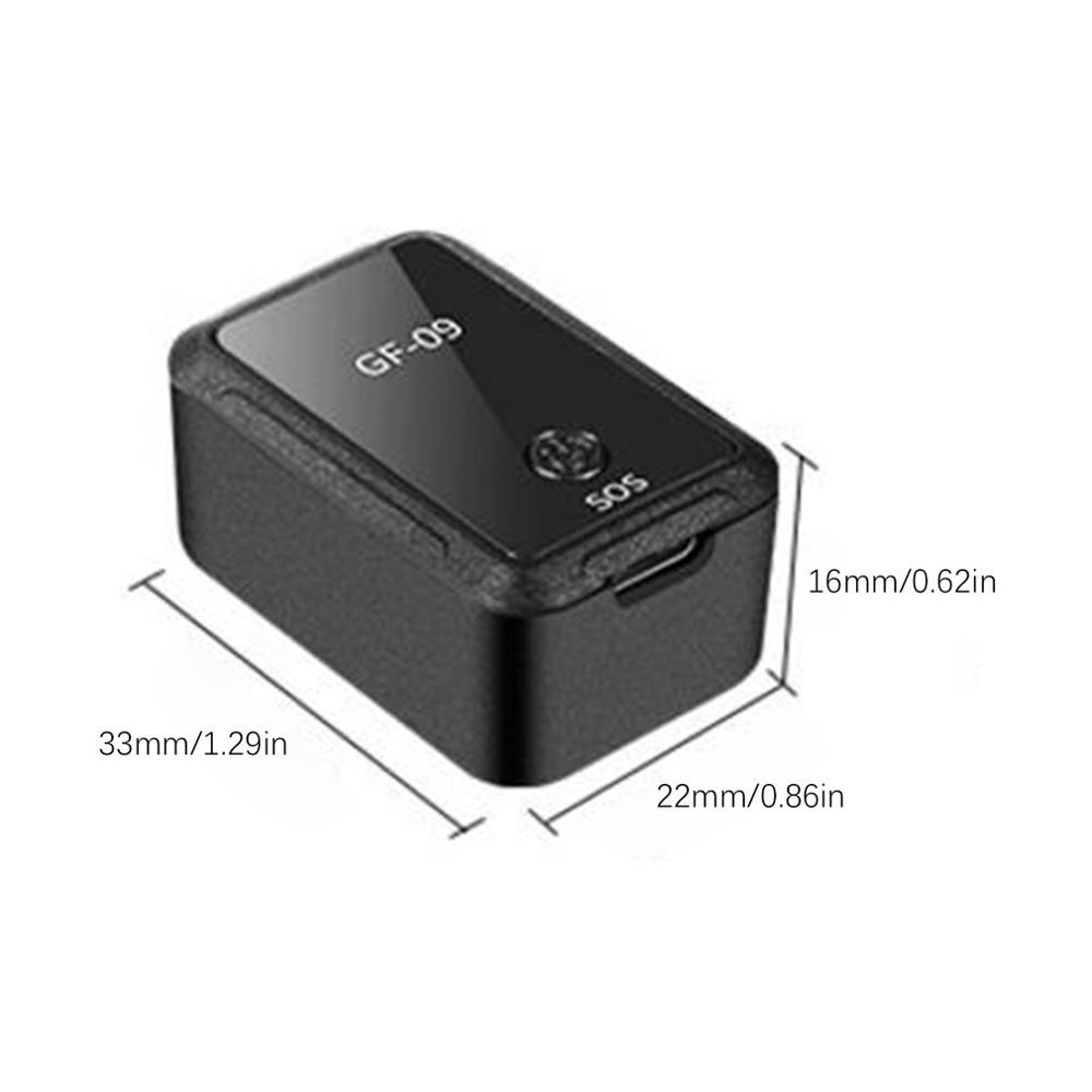 GF-09 Mini GPS Real Time Tracker Car Pet Anti-theft Locator Tracking Device Real-time Vehicle Locator