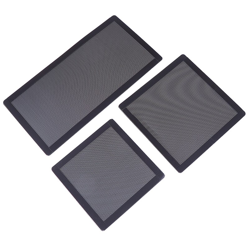 Ventilador de refrigeración magnético para PC, cubierta de red de filtro de polvo para malla, protector de ordenador de PVC, antipolvo, 12x12, 14x14, 12x24cm