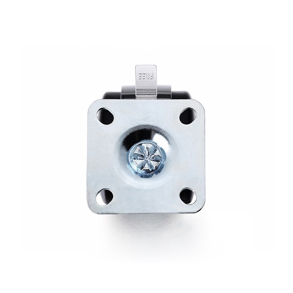 1.5/2 Inch Zinc Alloy Swivel Caster Wheels, Heavy Duty Caster With Top Plate/M8 Rubber Wheels For Office Chair Crib