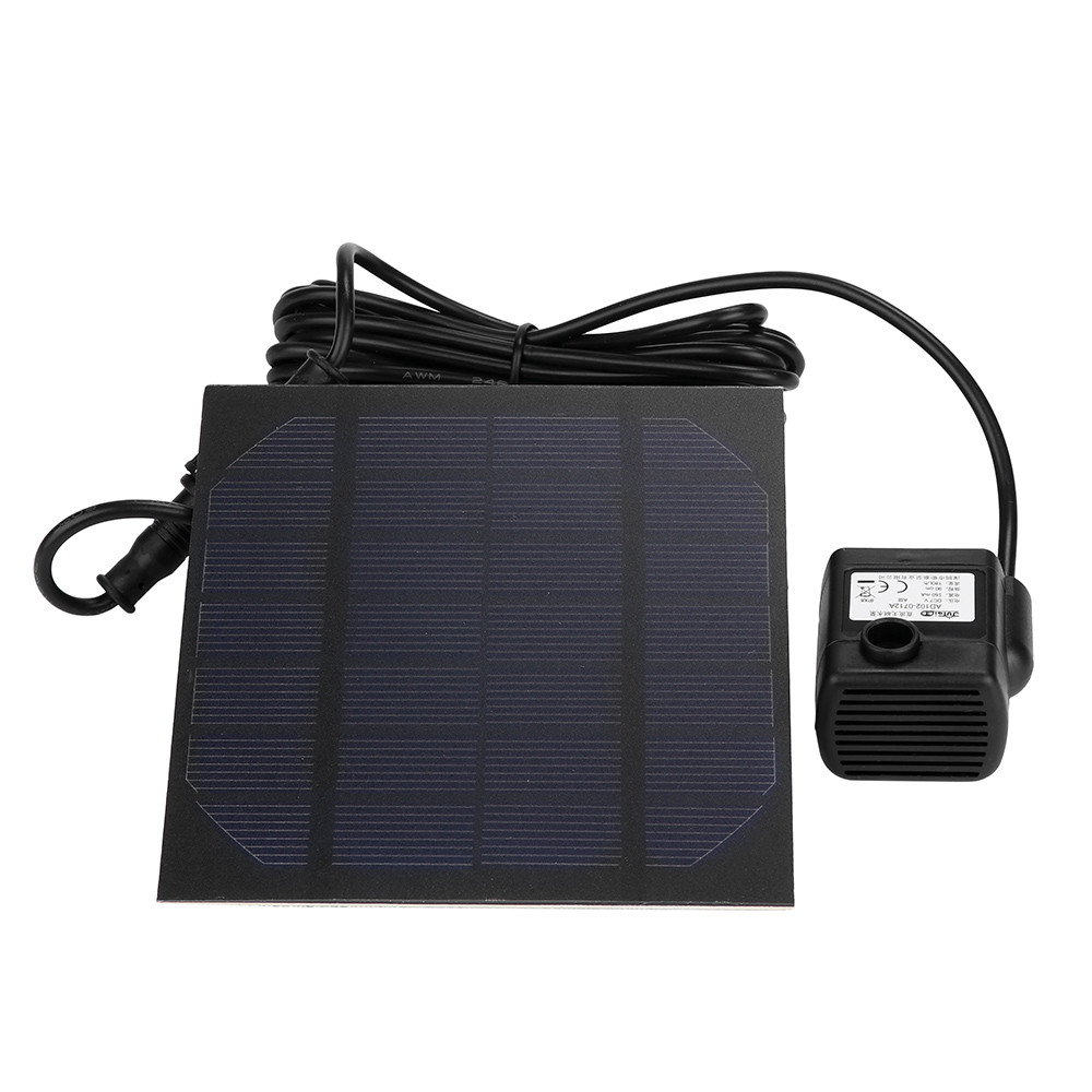 Mini bombas de fuente de Baño de aves con energía Solar, Kit de Panel Solar, bombas de agua para exteriores, bombas de riego para estanque, piscina, jardín