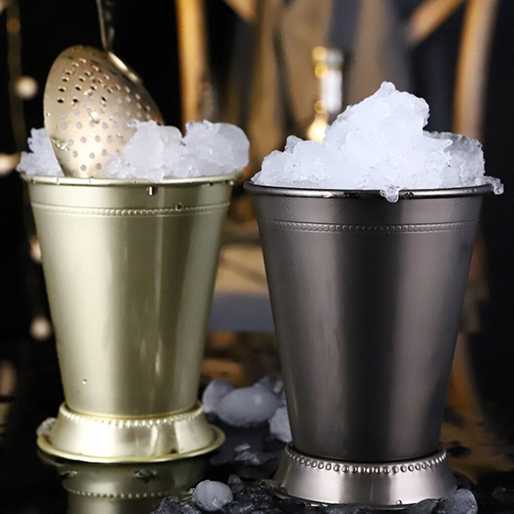 360ml Stainless Steel Rust-proof Mojito Mint Julep Cup Bar Party Beer Cocktail Drink Mug Easy to Clean