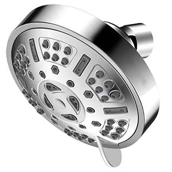 High Pressure Fixed Shower Head Upgraded 9 Functions Adjustable Bathroom Showerhead Multi-Functional Wall Mount Fixed Shower Hea: Default Title