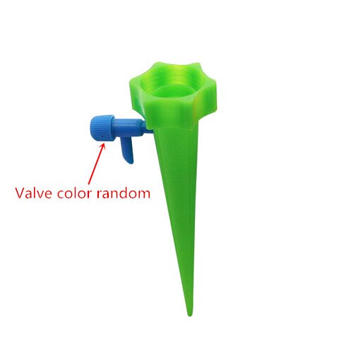 Drip irrigation system Plant Waterers DIY Automatic drip water spikes taper Watering plants automatic houseplant watering 1Pc: light green