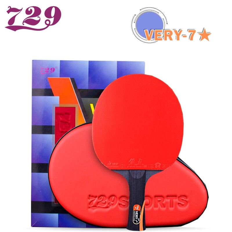 729 Friendship Ping Pong Racket Very 7 8 9 Star Table Tennis Racket Carbon Quick Attack with Loop Blade