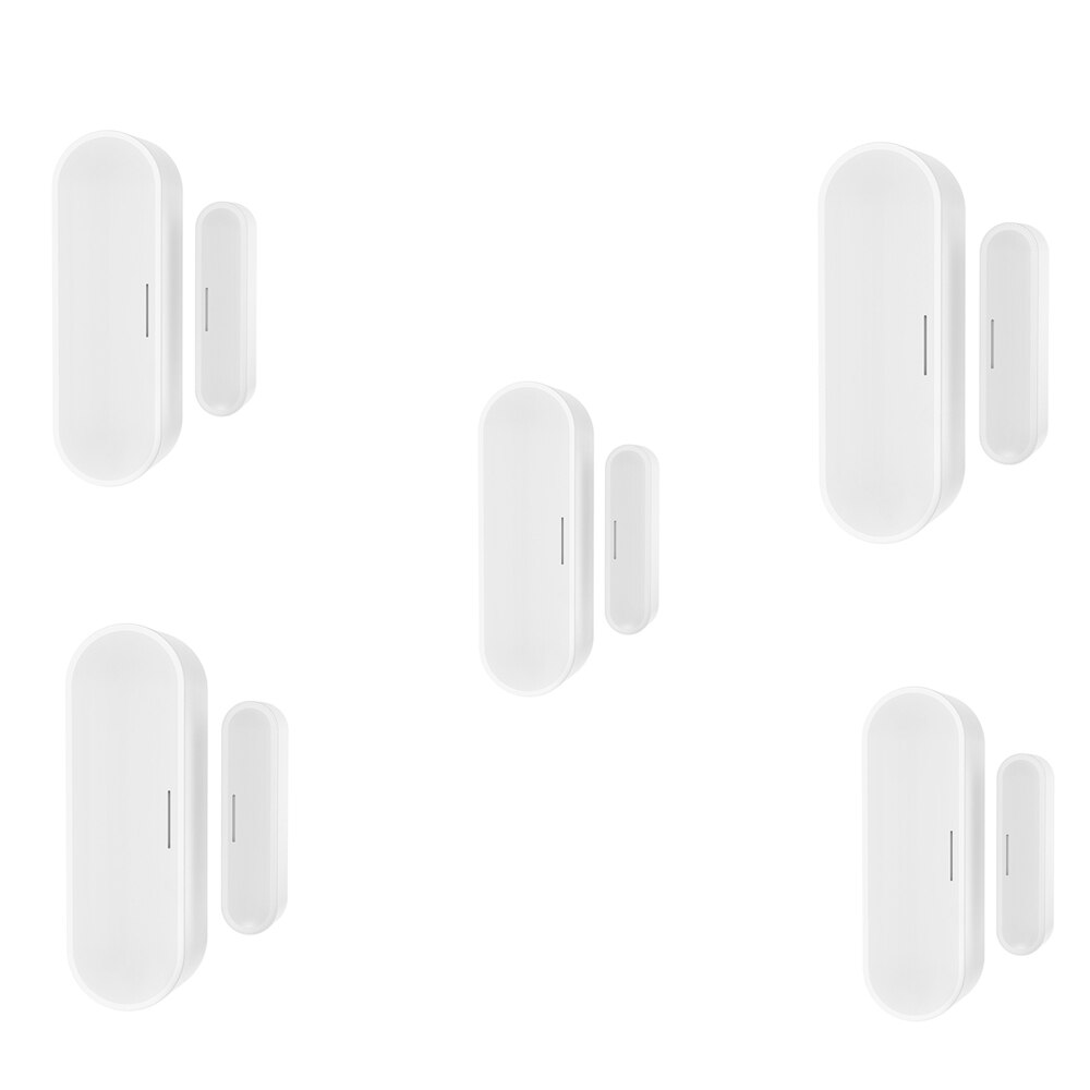 Alexa ZigBee CR123A Battery Powered Anti-Tamper ZigBee3.0 USB Door Window Contact Sensor Tuya Powered Smart Life APP Control