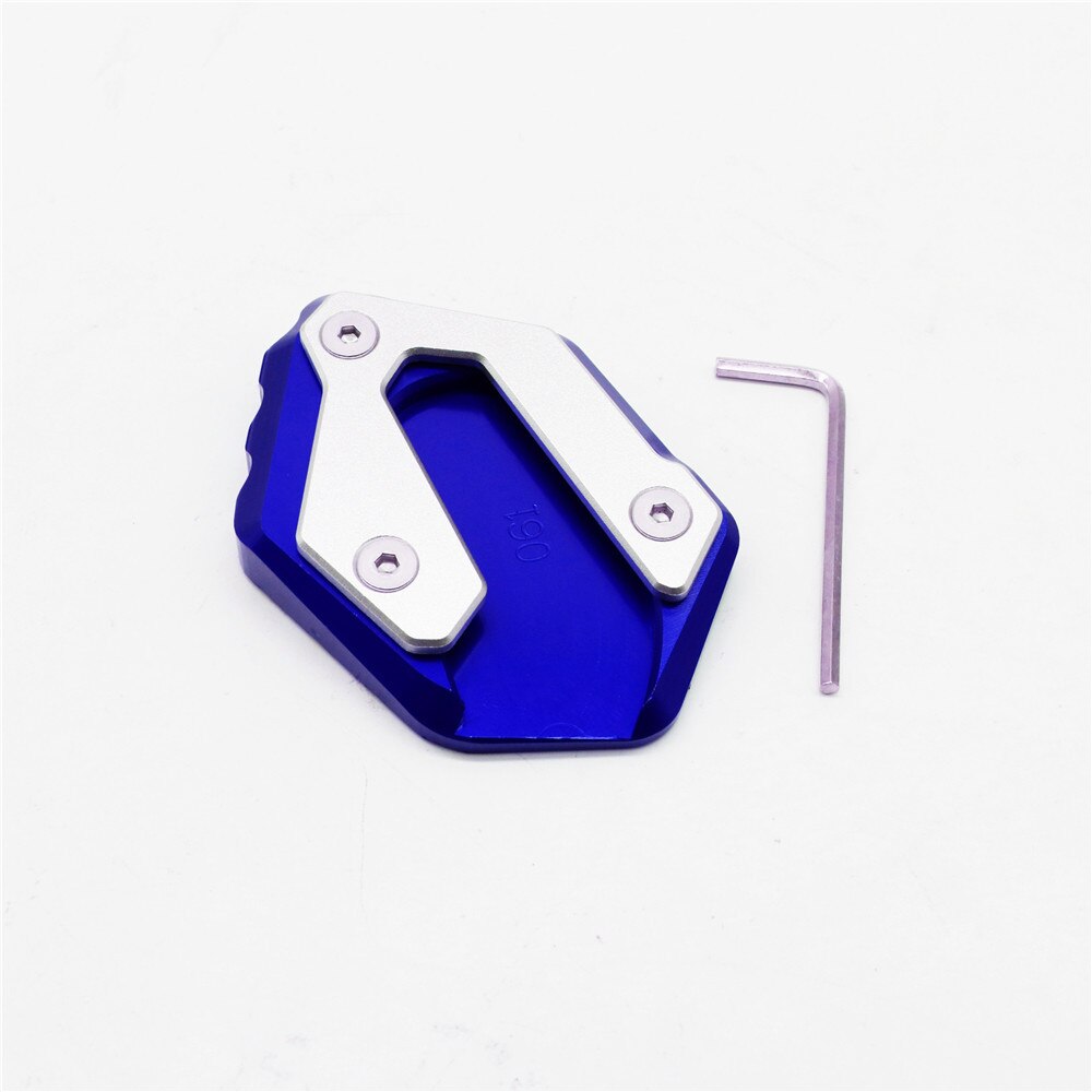 Béquille latérale en aluminium plaque agrandir Extension pour YAMAHA MT-07 MT07 XSR700 XSR 700: A5