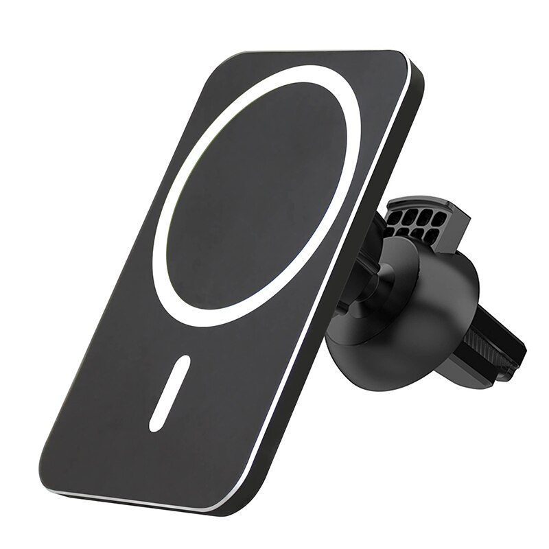 15W Magnetic Car Wireless Charger - for iPhone 12 Series - Air Vent Mount - Fast Charging: 003