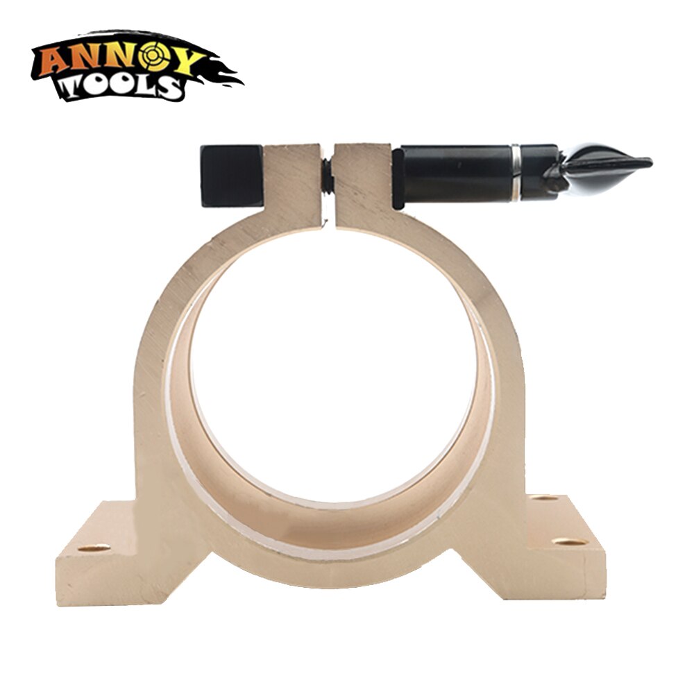 Luchtgekoelde Spindel Houder 80Mm Spindel Clamp Ondersteuning 80Mm Diameter Verstelbare Beugel Voor Cnc Freesmachine