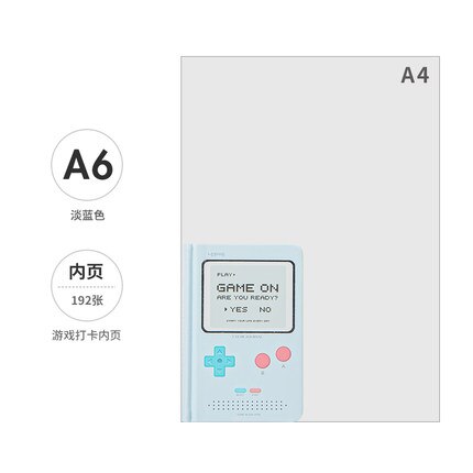 A6 365 Days Daily Weekly Planner Notebook Portable Agenda Notebook Journal Best Stationery for Children: Type D