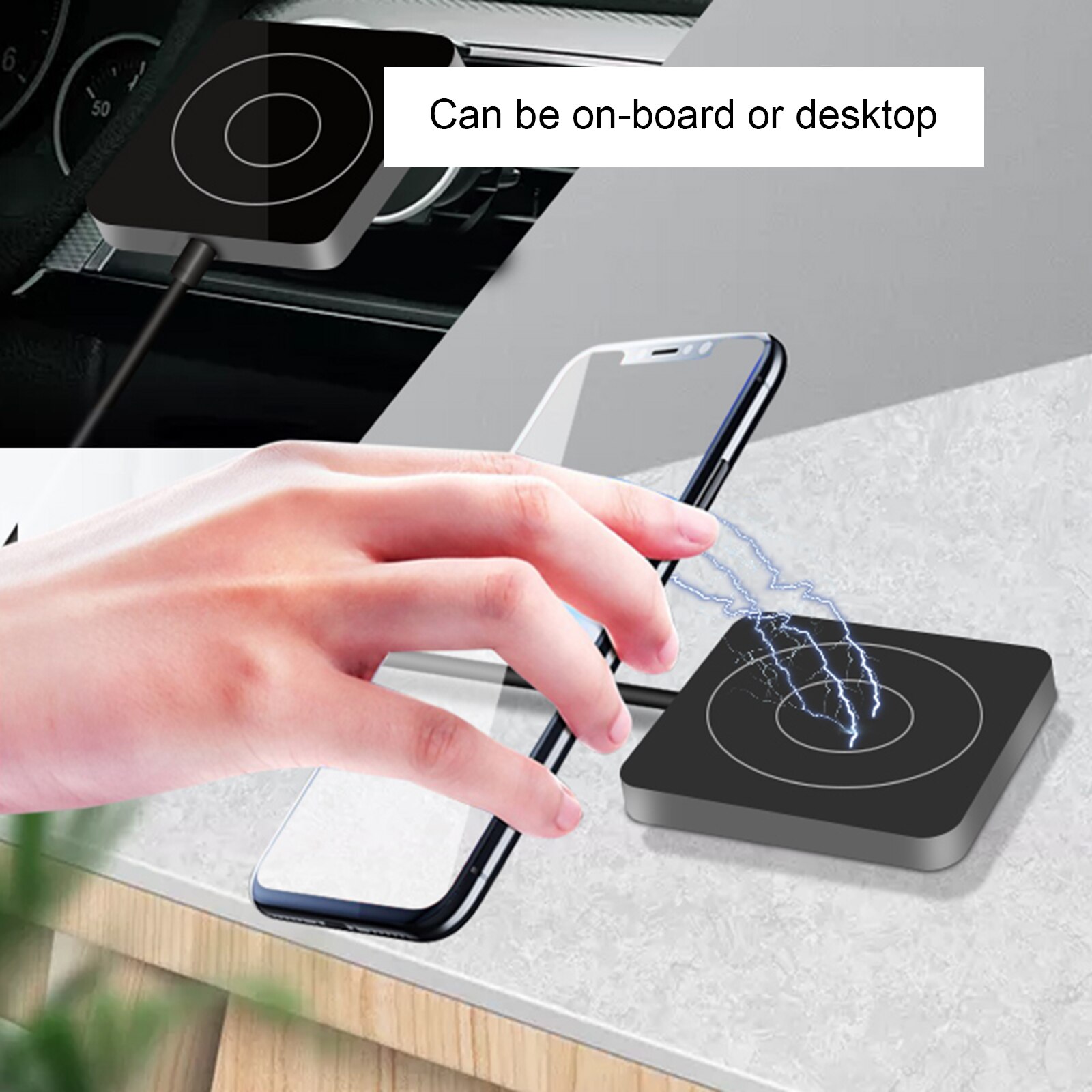 15w Wireless Charger Mobile Phone Charger For iPhone 12 Magnetic USB-C Interface Fast Wireless Charging