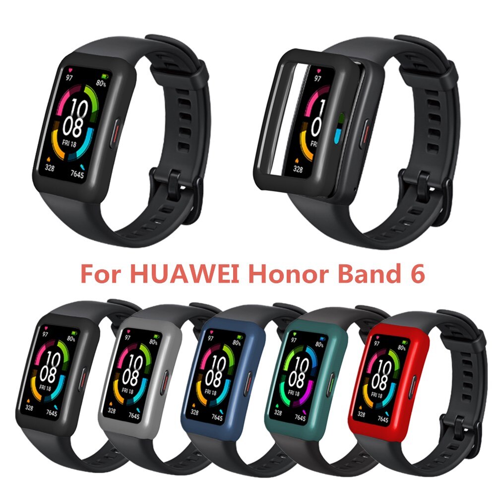Pc Case Voor Huawei Honor Band 6 Beschermhoes Hard Shell Frame Perfecte Match Huawei Honor Band 6