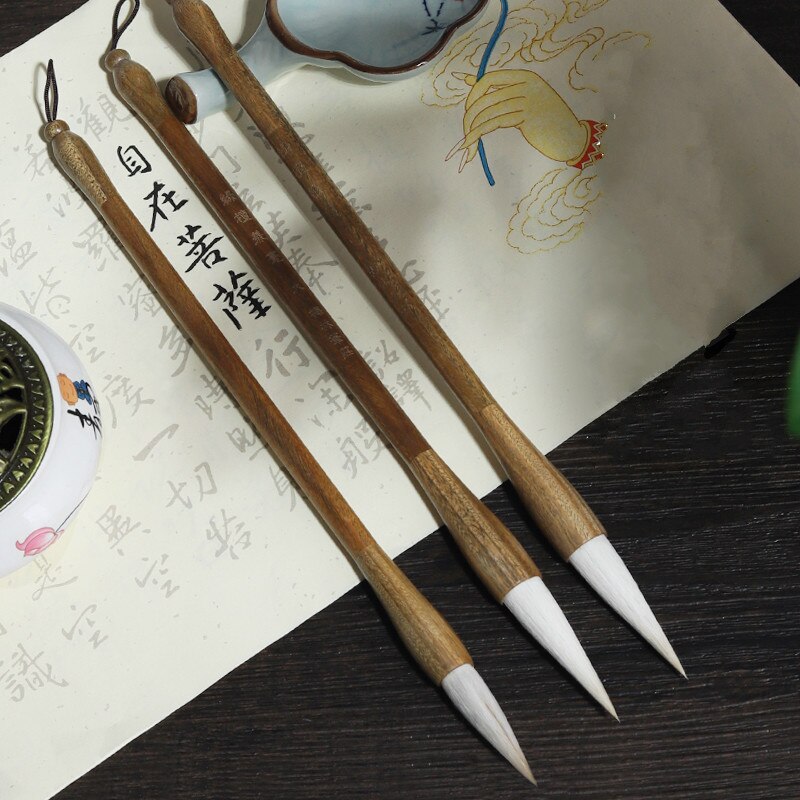Chinese Traditional Painting Calligraphy Brush Set Regular Script Writing Calligraphy Brush Pen Watercolor Painting Calligraphie