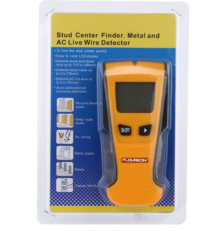 TH210 grubościomierz ścienny bez podświetlenia akumulatora metalowy skaner drutu AC wzmocnień w ścianie wyszukiwarka elektroniczna automatyczna kalibracja