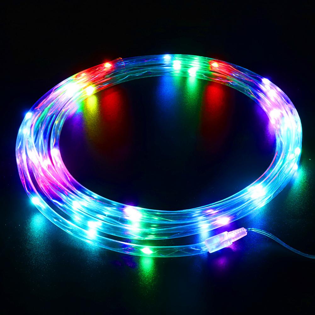 Basketball Hoop Light Battery-powered Remote Control Flexible Basketball Rim LED Light for Children