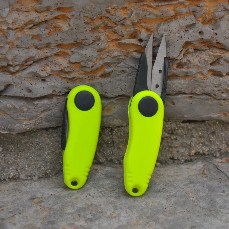 WALK FISH Stainless Steel Fish Use Scissors Carp Accessories Folding Fishing Line Cut Clipper Fishing cutting Scissor Tackle