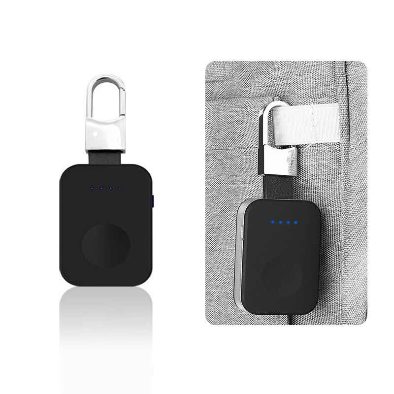 Externe batterij voor apple watch 1 2 3 4 draadloze oplader powerbank 950 mah draagbare outdoor qi draadloze oplaad powerbank