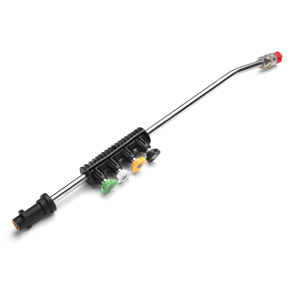 High Pressure Washer Metal Wand Tips Water Sprayer Lance with 5pc Quick Release Nozzles for Karcher K2 K3 K4 K5 K6 K7