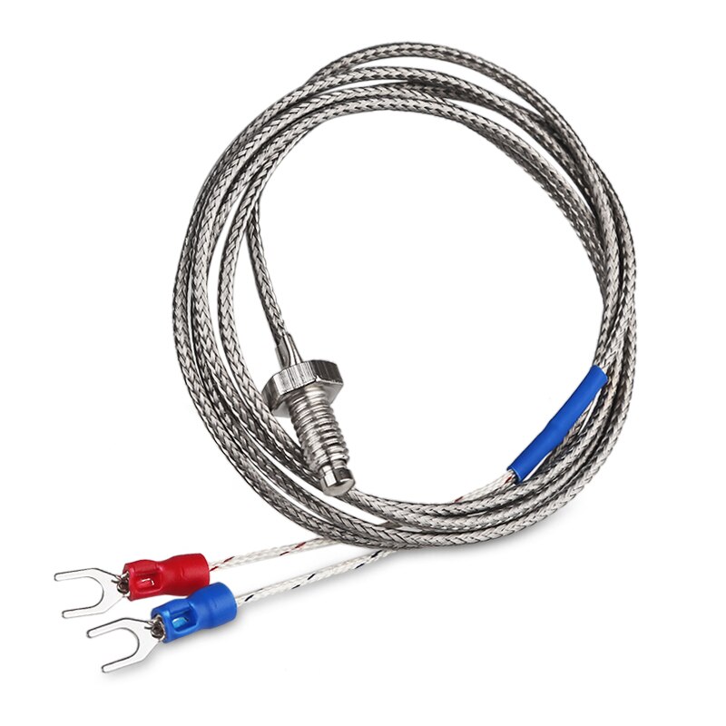 REX-C100 Digital PID Temperature Controller 220V Thermostat Regulator + 40A SSR Relay + K Thermocouple Probe Sensor