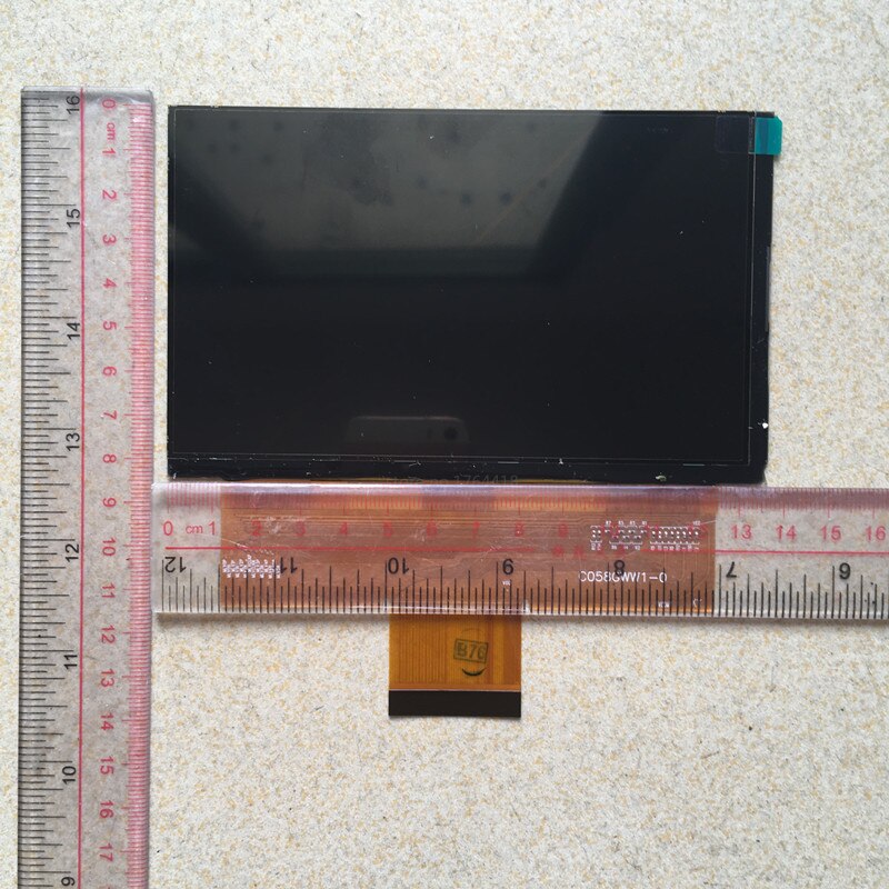 For CL720 CL720D CL760 5.8 inch projector LCD screen C058GWW1-0 resolution 1280x800 for Rigal projector RD-806 RD-808 repair