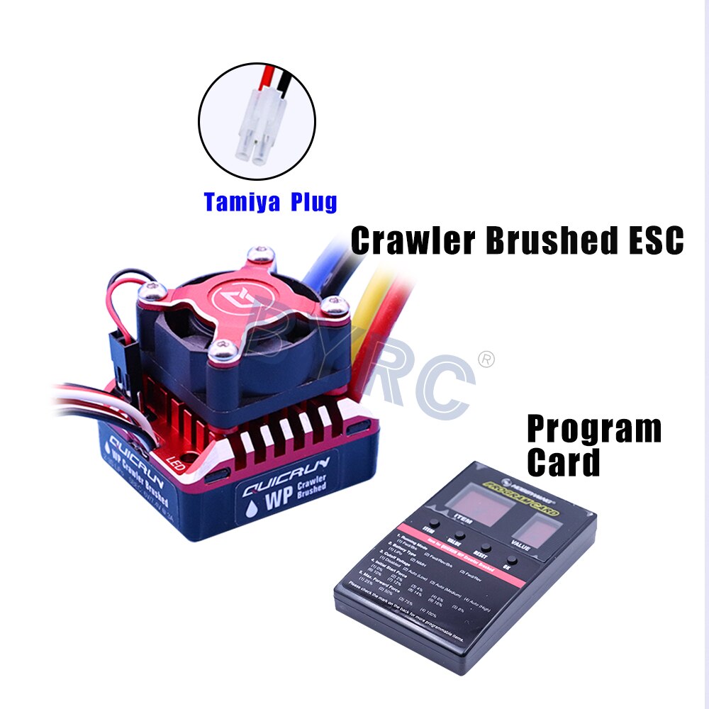 VGEBY Brushless ESC, 60A Waterproof Brushless Electric Speed Controller