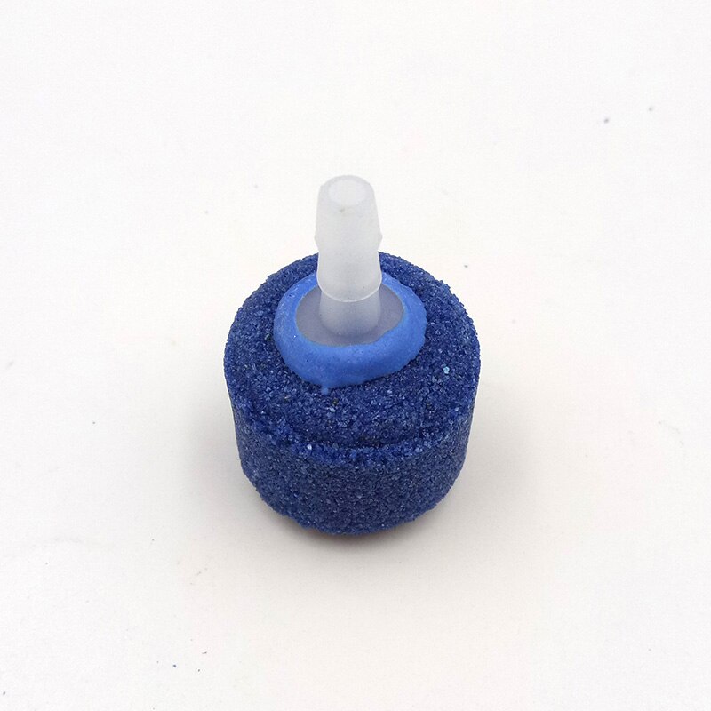 Nuttig 10Pcs 1Pcs Aquarium Lucht Steen Mini Bubble Disk Stone Plaat 2.5*4.5Cm (D * H) aquarium Zuurstof Beluchting Beluchter Functionele: 1pcs