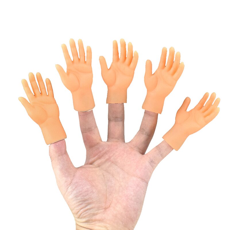 Parodia zabawki rekwizyty na przyjęcia zabawki robić robienia psikusów opowiadanie rekwizyty dłoń mała pacynka zestaw na palce zabawka lewy i prawy Model dłoni