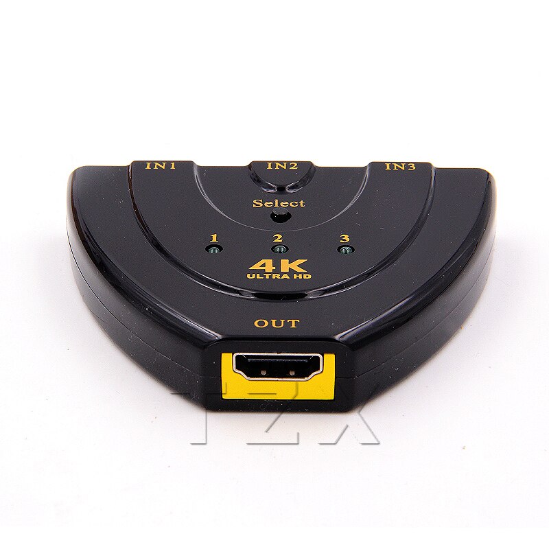 4k*2k switch box mini 3 port hdmi switch 4k switcher hdmi splitter 3 in 1 out port hub for dvd hdtv xbox  ps3 ps4 1080p