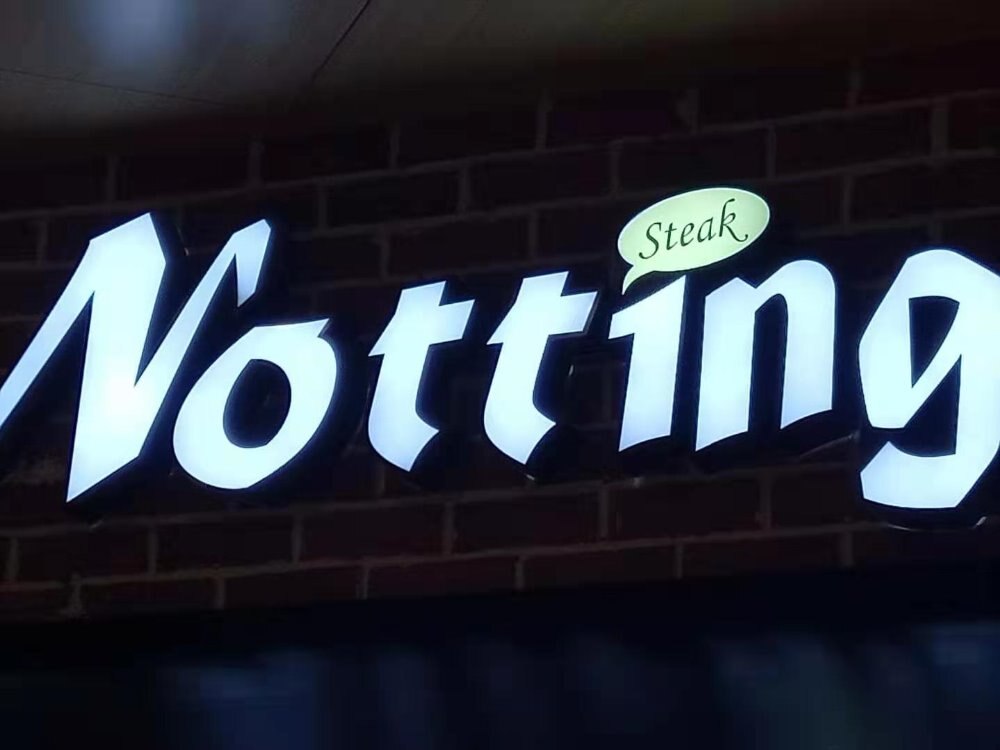 custom led lighted neon sign letters channel sign