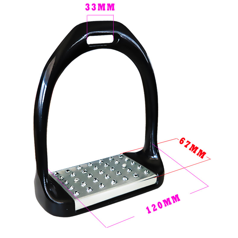 Aluminium Paardrijden Stijgbeugel Met Roestvrij St... Grandado