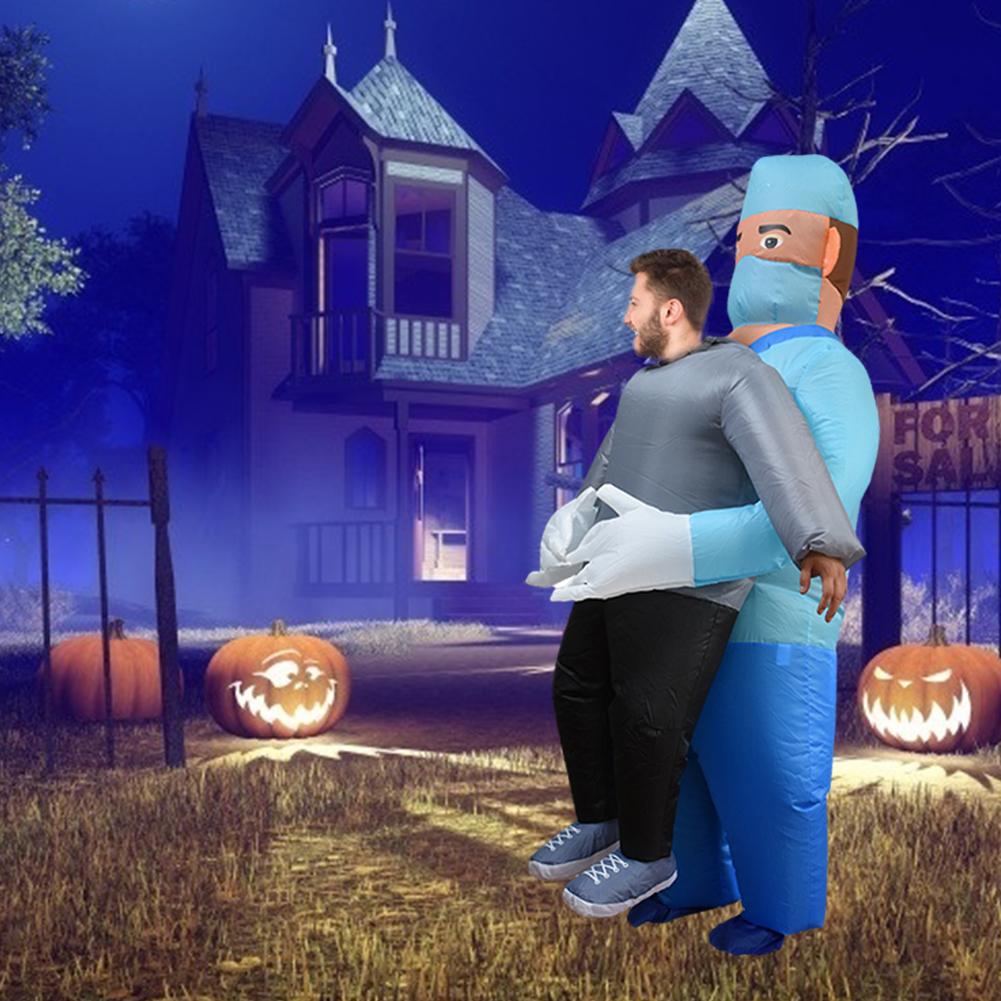 Quarantine Doctors Inflatable Funny Stage Constumes Halloween And Christmas Stage Performance Props In Stock