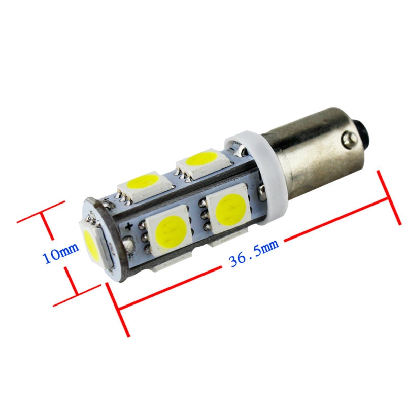 4 Stuks Ba9s 1895 57 T4W 182 1445 Wit 9 5050 Smd Led Car Side Staart Gloeilamp Auto-interieur verlichting Led Lampen Voor Auto 12V