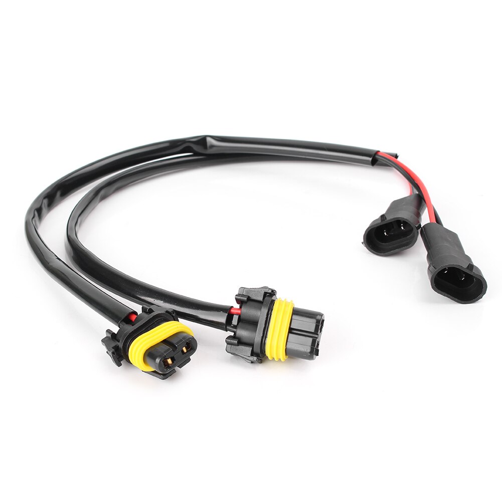 2x H11 H8 Socket 9006 Auto Conversie Harness Adapter Kabel Voor Koplamp Koplamp Universele
