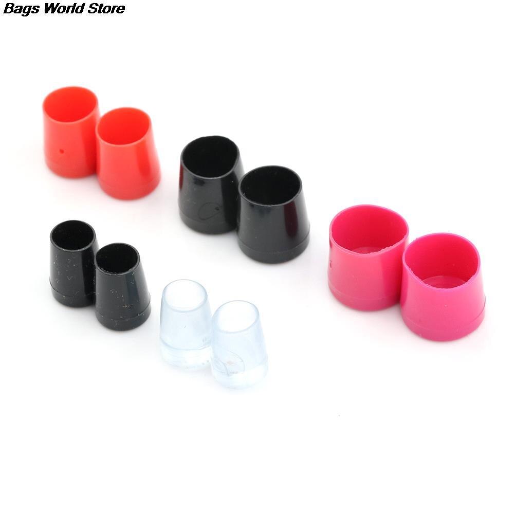 Couvre-chaussures Transparent pour danse latine, 4 tailles, bouchons de protection pour talons hauts, résistant à l'usure, pour mariage