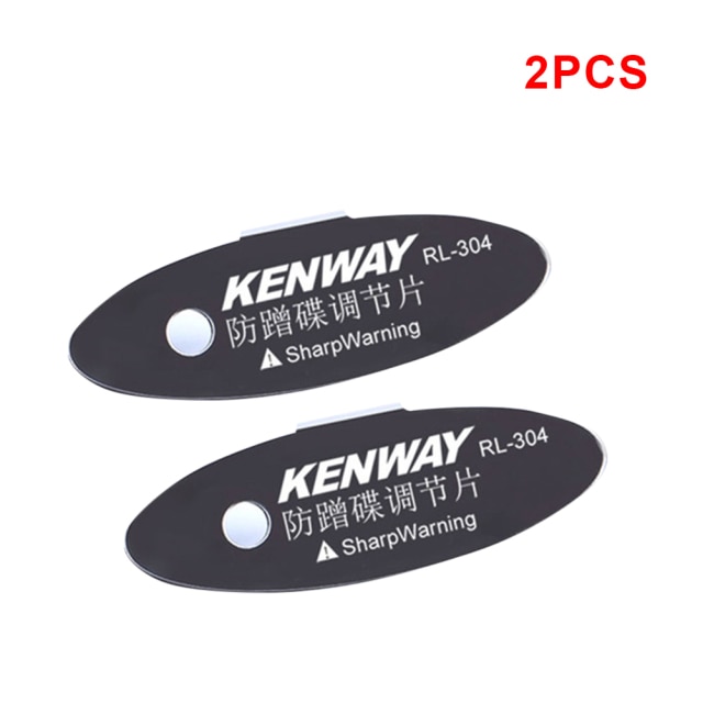 1/2/4/6Pcs Mtb Disc Remblokken Rvs Aanpassen Tool Schijfrem Spacer Pads rotor Uitlijning Gereedschappen Fiets Accessoires: 2pcs